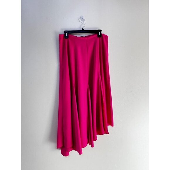 ASOS maxi asymmetrical pink skirt size 12 new - Picture 1 of 4